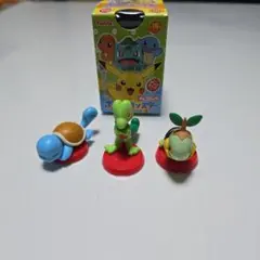 ポケモンチョコエッグ 旅たちの3匹　3体セット
