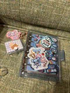 シール帳　完成品　エンジェルブルー　ミニシール帳付き