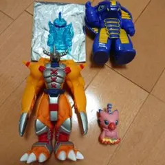 バラ売り無し デジモン プラモ ウォーグレイモン メタルガルルモン 