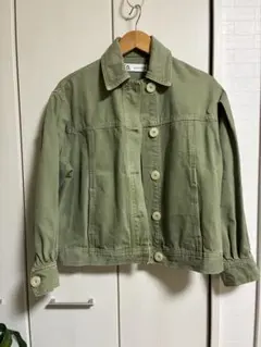 ZARA オリーブグリーン ジャケット S