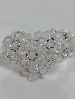 スワロフスキーハートリング♡No.12