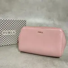 FURLA レザー ピンク レディース ポーチ 9836