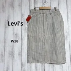 【新品】 Levi's リーバイス タイトスカート ヒッコリー W28のサムネイル