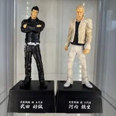 武田好誠　河内鉄生 フィギュア