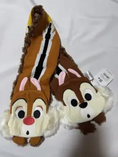 チップ　デール　マフラー　ディズニーストア