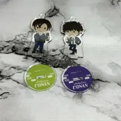 名探偵コナン ゆるパレット アクリルキーホルダーコレクション 松田 萩原