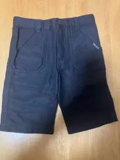 Comme Ca Ism 黒 ハーフパンツ 100cm