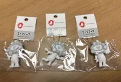 PVCマスコット ミャクミャク 白 ホワイト 3種