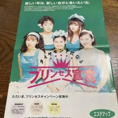 プリンセスプリンセス　　エステアップ　　チラシ　　フライヤー　　奥居香のサムネイル