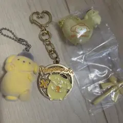폼폼푸린 キーホルダー マスコット 3点セット