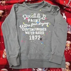 DOUBLE.B グレー トレーナー