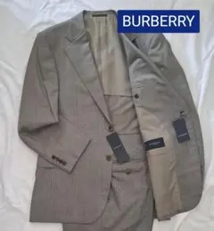 タグつき　BURBERRY スーツ　セットアップ L ヴィンテージ　グレー