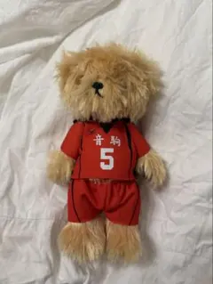 【値下げ】ハイキュー ベア ぬいぐるみ ユニフォーム孤爪研磨