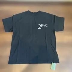 2PAC ブラック Tシャツ　新品未使用