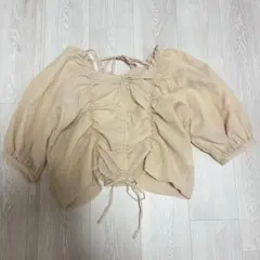 w closet パフスリーブブラウス オレンジのサムネイル