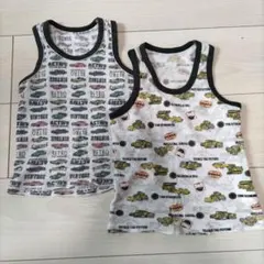 肌着タンクトップ2枚セット 100