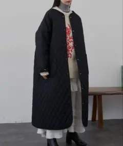 新品！　Libra Cue キルティングボリュームコート