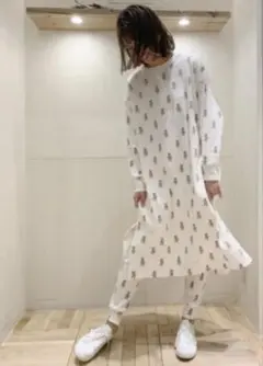 ♡ジェラートピケ♡テディベアドレス&テディベアロングパンツ&ヘアバンド♡