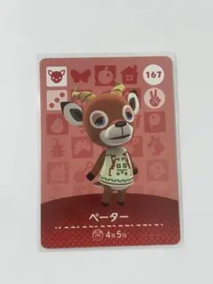 ペーター　あつ森　amiiboカード