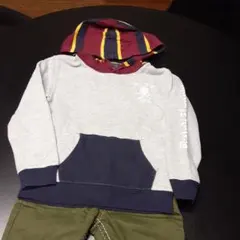 120 長袖ラルフローレン　POLOパーカー美品　最終値下げ