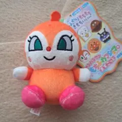アンパンマン もちふわマシュマロますこっと ドキンちゃん　キーホルダー　SEGA