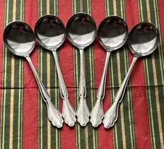 GOOD MANA ステンレス　スープスプーン 5本セット