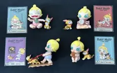 POP MART Baby Molly&Baby Tabby フィギュア 4種