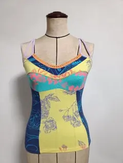 Juana de Arco ホアナデアルコ パッチワーク風 キャミソールのサムネイル