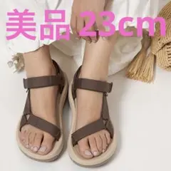 【美品】テバ　ハリケーンXLT2 アンプソール　ブラウン　23cm