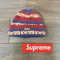 ⭐️極美品⭐️ Supreme シュプリーム ビーニー　幾何学模様　ニット帽