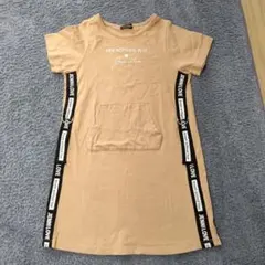 Jenni Love ベージュ 半袖ワンピース 140