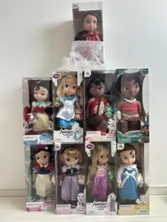 ディズニーアニメータードール人形（クリストフ、アナ、エルサ）新品
