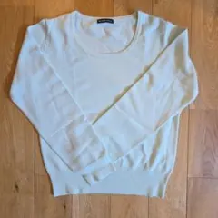 【美品】モザイクドゥ アンゴラ混 ニット セーター Lサイズ 東京スタイルのサムネイル