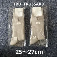 【新品・タグ付き】　 TRU TRUSSARDI メンズ　ソックス　2足