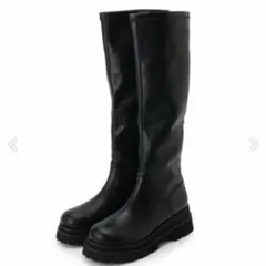 ESPERANZA ブラック ロングブーツ