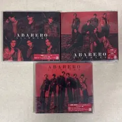 SixTONES ABARERO 3枚セット(全てスリーブケース仕様)