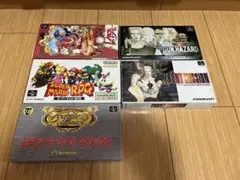スーパーファミコン ゲーム5本セット　箱・説明書付