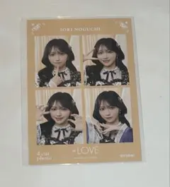 イコラブ　4カットフォト　野口衣織