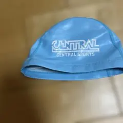 セントラルスポーツ　水泳帽　スイムキャップ　L 水色