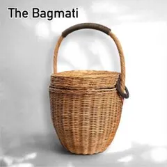 The Bagmati　バグマティ　蓋付き　バケツ型　かごバッグ　バンドバッグのサムネイル