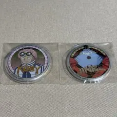 ユニバ USJ ワンピース ONEPIECE 缶バッジ ジンベエ コビー