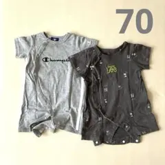 Champion Buddy Lee ロンパース 2枚セット