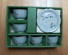 和風 カップ・ソーサー5個セット