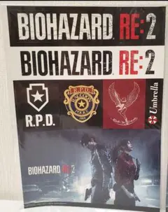 BIOHAZARD RE:2 ステッカー　ゲームショウ バイオハザード　非売品
