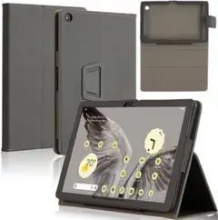 Google pixelタブレットケース スタンド機能付き ブラック