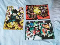 僕のヒーローアカデミア　ポストカード　原画展　3枚セット