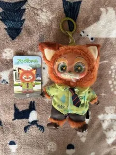 ⚠️期間限定値下げ中　MINISO ディズニー　ズートピア　マスコット　私服ニック