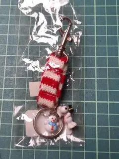 SNOOPY雪だるま キーホルダーのサムネイル