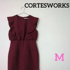 CORTESWORKS レディース　ワンピース　パーティードレス　フリル　36のサムネイル