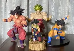 一番くじ　Ｃ賞　界王拳　孫悟空　ブロリー　バーダック　フィギュア